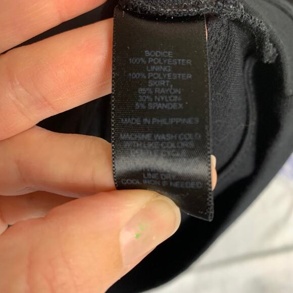 Express Bandage Party Cocktail Dress Fuchsia & Black Body Contouring Size XS - Picture 7 of 9